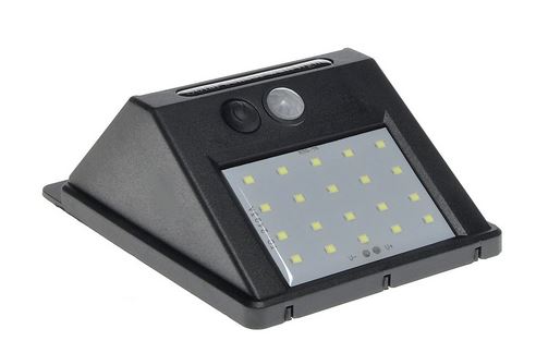 Arandela Solar Sensor de Luz e Sensor de presença