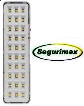 Iluminação de emergência 30 LEDs SLIM