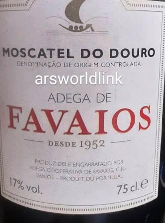 Vinho Moscatel do Douro DOC - Portugal