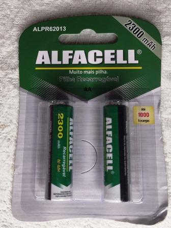 ALFACELL Pilha Recarregável 2300mAh