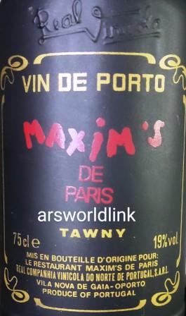Vinho Maxim's de Paris Vin de Porto - Portugal