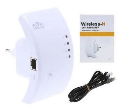Repetidor De Sinal Wi-Fi Wireless300mbps Repeater Wi-Fi R-wf