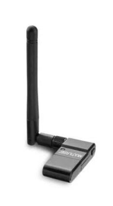 Adaptador Wireless Multilaser High Power 150Mbps Antena 3Dbi Preto - RE034 RE034