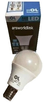 Lâmpada LED E27 9W A60 luz branca